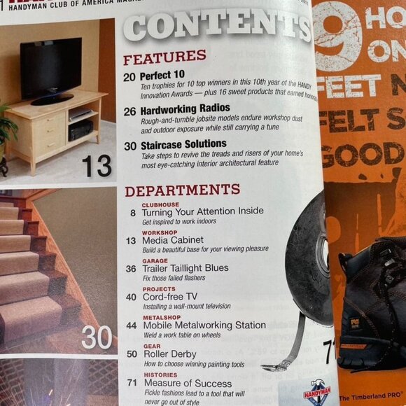 Handyman Club of America Magazine Vol 18 Issue 103 No 6 Dec Jan 2010 2011 u Shop - Picture 5 of 9